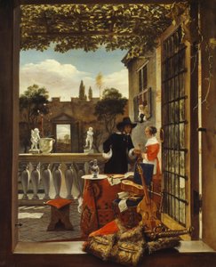 A terasz alkotó: Dutch