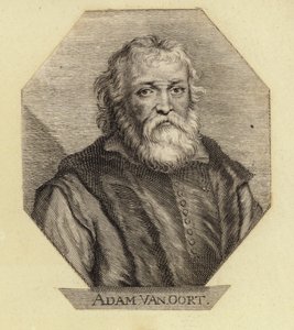 Adam Van Oort, Adam van Noort néven született belga művész. Metszett: Johann Georg Waldreich alkotó: Dutch School