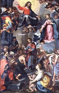 Krisztus keresztsége, Barocci módjára alkotó: Dutch School