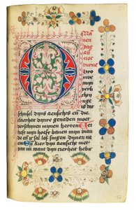 Órakönyv és imakönyv holland nyelven, Alsó-Rajna-vidék, Emmerich, Cleves, 1480 körül alkotó: Dutch School