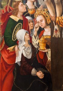 A keresztről való leereszkedés,1520 (olaj, vászon) alkotó: Dutch School