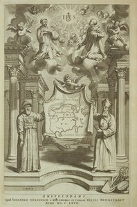 Frontipiece Kínába Illusztrálta: Athanasius Kircher (1601-80) 1667 alkotó: Dutch School