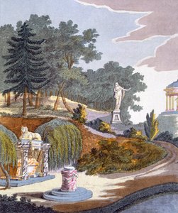 Kerti dekorációk, G. van Laar Magazine of Garden Gems-ből, 1802-ben alkotó: Dutch School