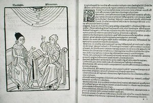 Hunterian Bx.3.41 f.1v-2r Concordantia csillagászat teológiával, Pierre d