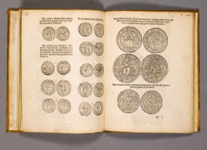Pénzes könyv angol érmék metszeteivel (könyv) alkotó: Dutch School