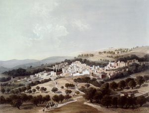 Nazareth, metszett Terry alkotó: Dutch School