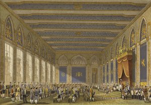A generális államok megnyitója, Brüsszel, 1815 alkotó: Dutch School