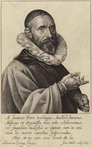 Jan Pieterszoon Sweelinck portréja alkotó: Dutch School