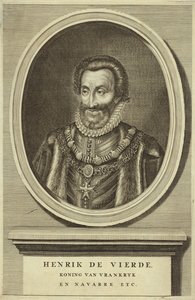 Henrik francia király portréja alkotó: Dutch School
