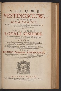 A Nieuwe Vestingbouw címlapja alkotó: Dutch School