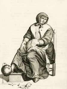 Mechanikus pióca használata, Frederik Dekkers: Gyakorlati gyakorlatok a gyógyítás módszeréről című könyvéből, 1694 alkotó: Dutch School