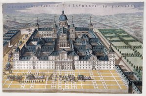Kilátás a madridi Escorialra, 1662-5 alkotó: Dutch School