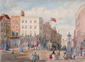 Middle Row, Holborn, London, 1867 alkotó: EH Dixon