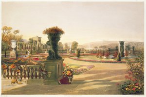 The Parterre, Trentham Hall Gardens, pub. írta Thomas McLean