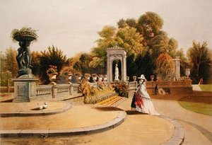 The Terrace, Trentham Hall Gardens, a 