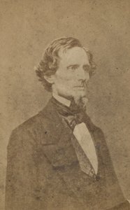 Jefferson Davis (albumin ezüst nyomat)