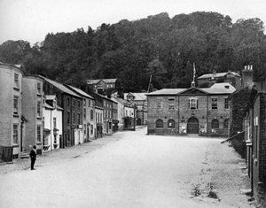 Egy utca Montgomeryben, Walesben, 1924-1926