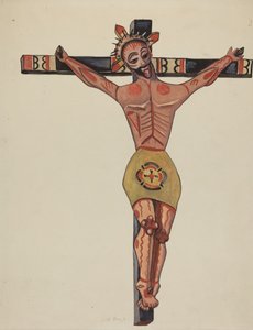 Feszület - Mora környékéről, 19351942. alkotó: E. Boyd