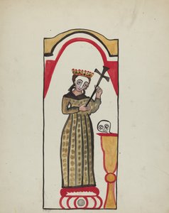 Oltárkép-Mikulás Rita alkotó: E. Boyd
