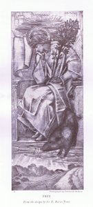 Freyja alkotó: E. Burne Jones