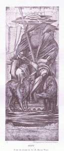 Odin – E Burne Jones terve, 1920-as évek alkotó: E. Burne Jones