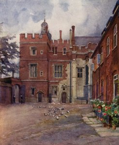 Eton: The Old Brewhouse Yard (színes litó)