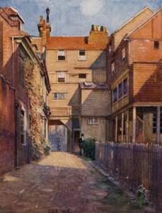 Eton: The Old Christopher Yard (színes litó)