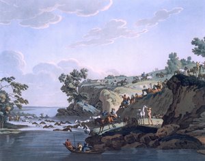 Lovak átkelés a folyón, 1812-13