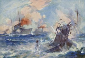 A HMS Birmingham elsüllyesztette az U-15-ös német tengeralattjárót