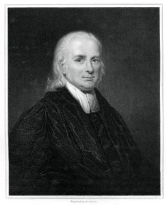 Christian Friedrich Schwarz, német protestáns indiai misszionárius, 1834. alkotó: E. Scriven