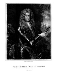 James Butler, Ormonde első hercege, angol-ír államférfi és katona, 1824. alkotó: E. Scriven