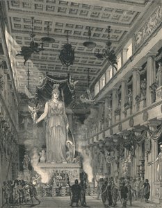 „Athéné Parthenosz temploma, felújítva”, 1886 alkotó: E Thiersch