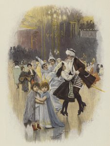 Gyermekbál farsangkor alkotó: E. after Rosenstand