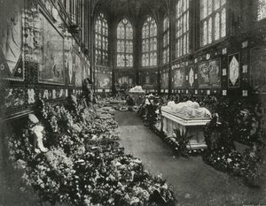 H.R.H. temetése. Clarence hercege, 1892. január, 1897