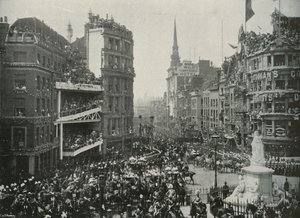 Őfelsége érkezése a londoni St. Paul