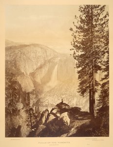 A Yosemite vízesései alkotó: Eadweard Muybridge
