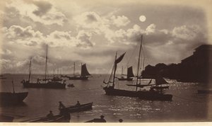 Moonlight Effect – Panamai öböl alkotó: Eadweard Muybridge