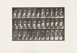 148. tábla. Lefelé tartó lépcsők, forgó vízhordó vödör alkotó: Eadweard Muybridge