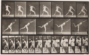 316. tábla. 20 font súlyú szikla felemelése, 1885 alkotó: Eadweard Muybridge