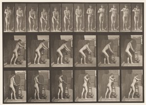 395. tányér. Forgatókar forgatása alkotó: Eadweard Muybridge
