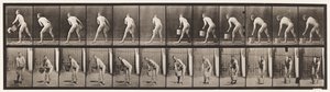 398. tábla. Egy vödör víz kiürítése, 1872-1885 alkotó: Eadweard Muybridge