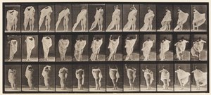 416. tányér. WC, ruhafelöltés alkotó: Eadweard Muybridge