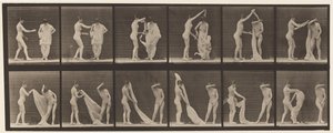 Tányér 427. WC; Két modell alkotó: Eadweard Muybridge