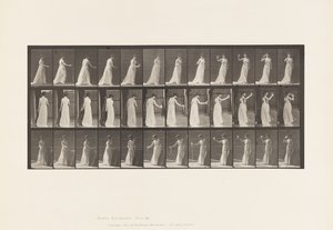 462. tányér. Libation ontása a földre, serlegből ivás, 1885 alkotó: Eadweard Muybridge