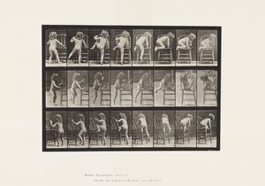 475. tábla. Gyermek, feláll a székre alkotó: Eadweard Muybridge