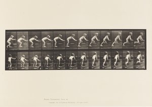 480. tábla. Gyermek, sétál és mászkál az emeleten alkotó: Eadweard Muybridge