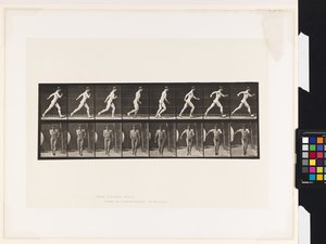 Tányér 4. Séta alkotó: Eadweard Muybridge