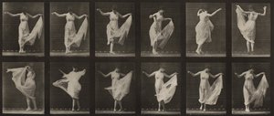187. számú tábla. Tánc (fantázia) alkotó: Eadweard Muybridge