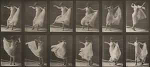 189. számú tábla. Tánc (fantázia) alkotó: Eadweard Muybridge