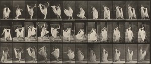 193. számú tábla. Tánc (fantázia) alkotó: Eadweard Muybridge